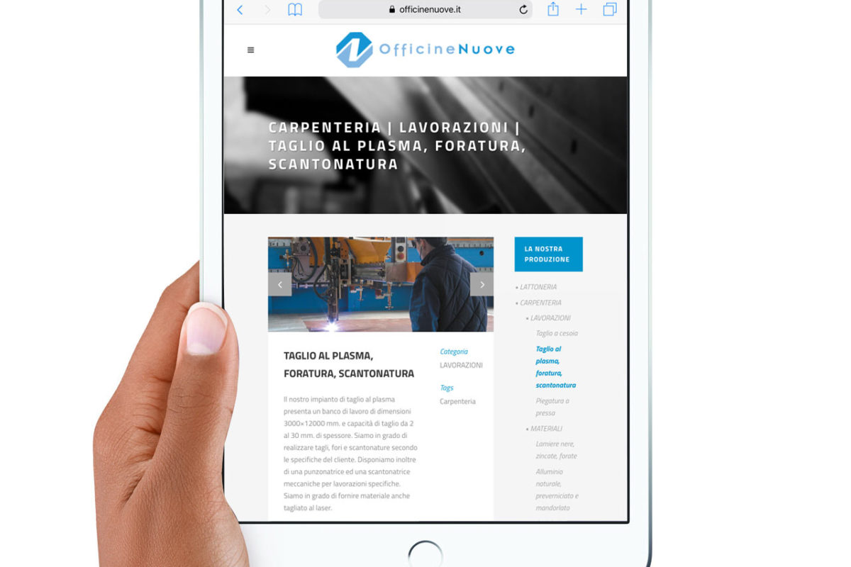 Ipad officine nuove