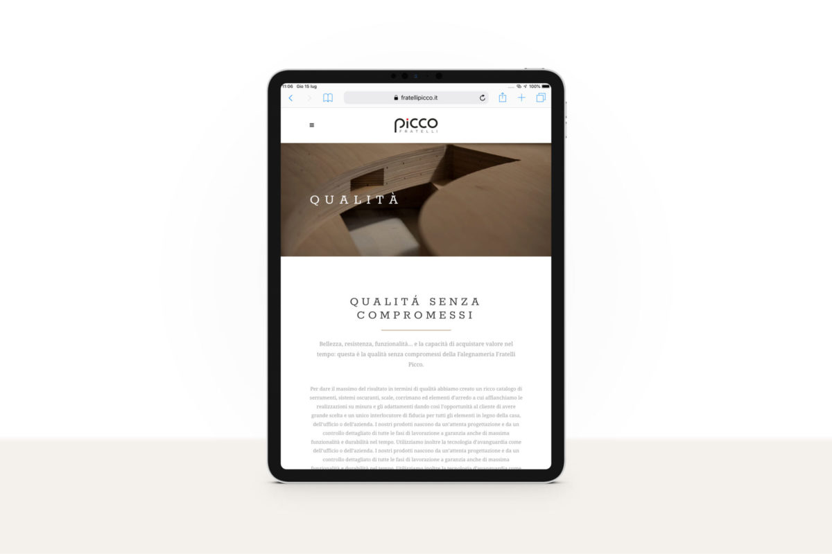 fratelli picco ipad