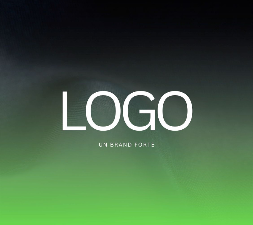 imagine con la scritta logo un brand forte